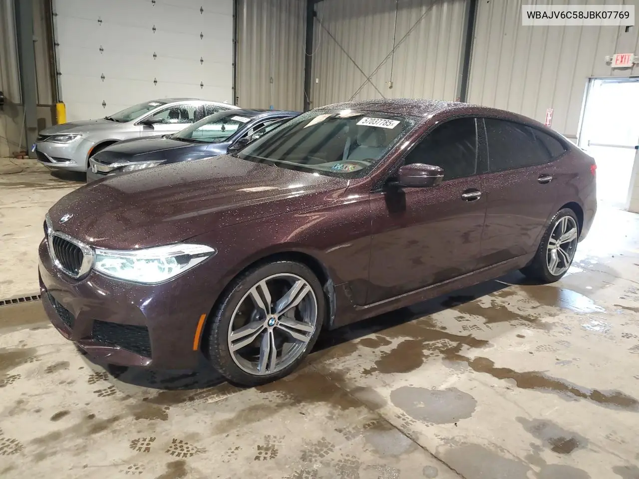 2018 BMW 640 Xigt VIN: WBAJV6C58JBK07769 Lot: 57037785
