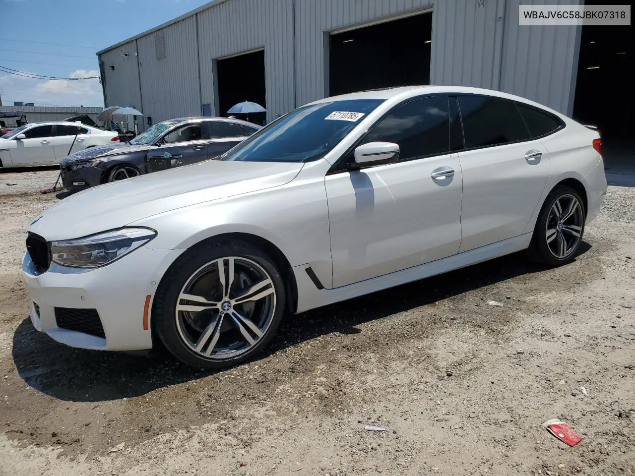 2018 BMW 640 Xigt VIN: WBAJV6C58JBK07318 Lot: 57110785