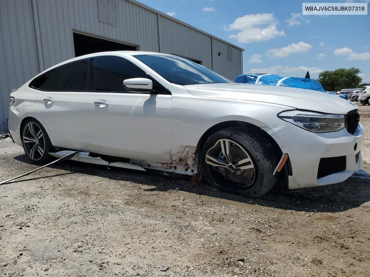 2018 BMW 640 Xigt VIN: WBAJV6C58JBK07318 Lot: 57110785