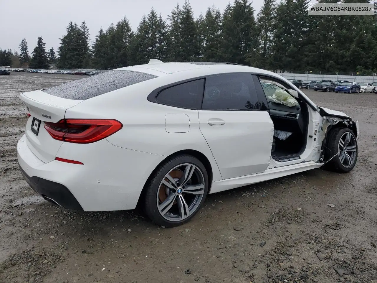 2019 BMW 640 Xigt VIN: WBAJV6C54KBK08287 Lot: 45561535