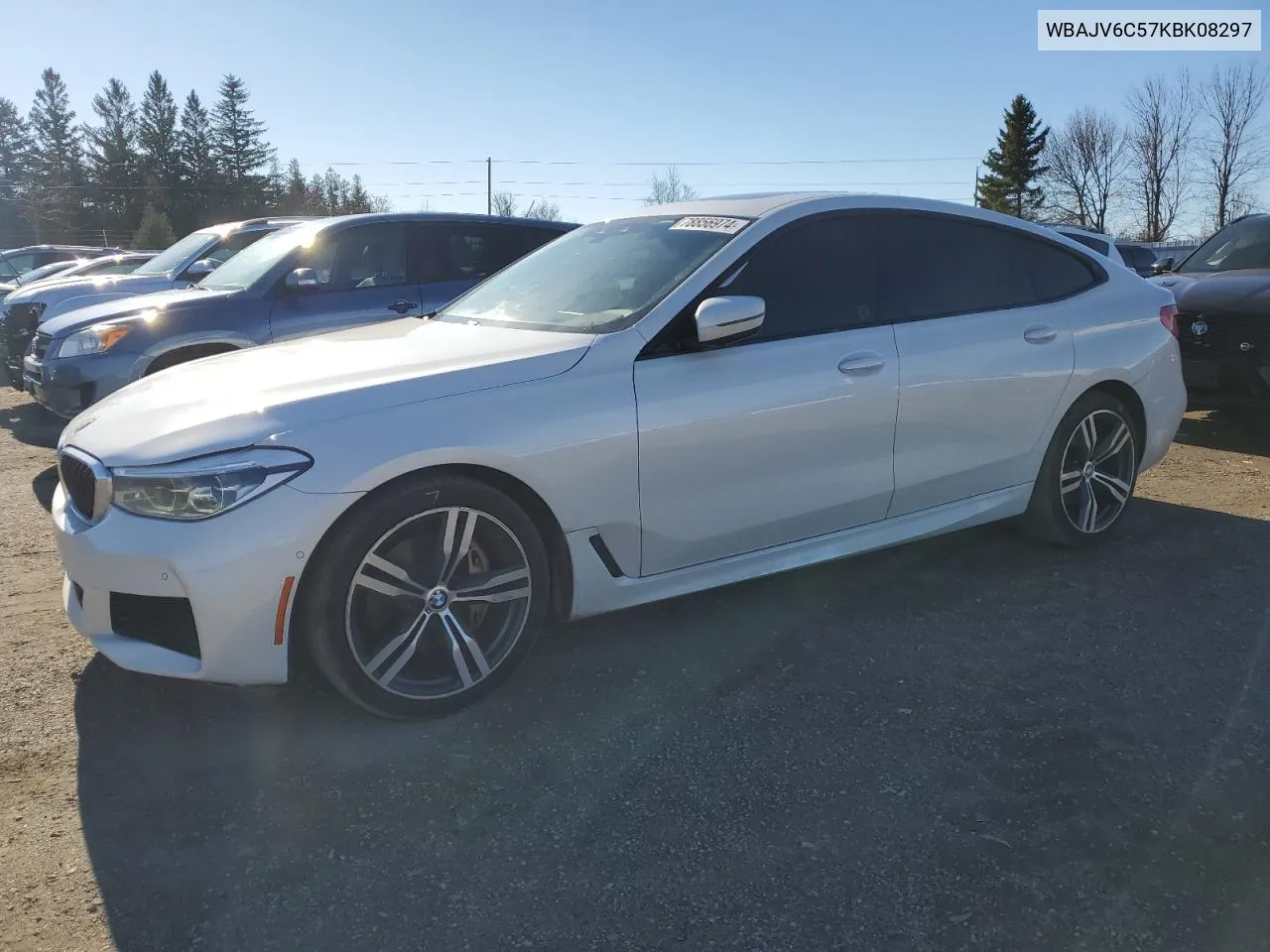 2019 BMW 640 Xigt VIN: WBAJV6C57KBK08297 Lot: 78856974
