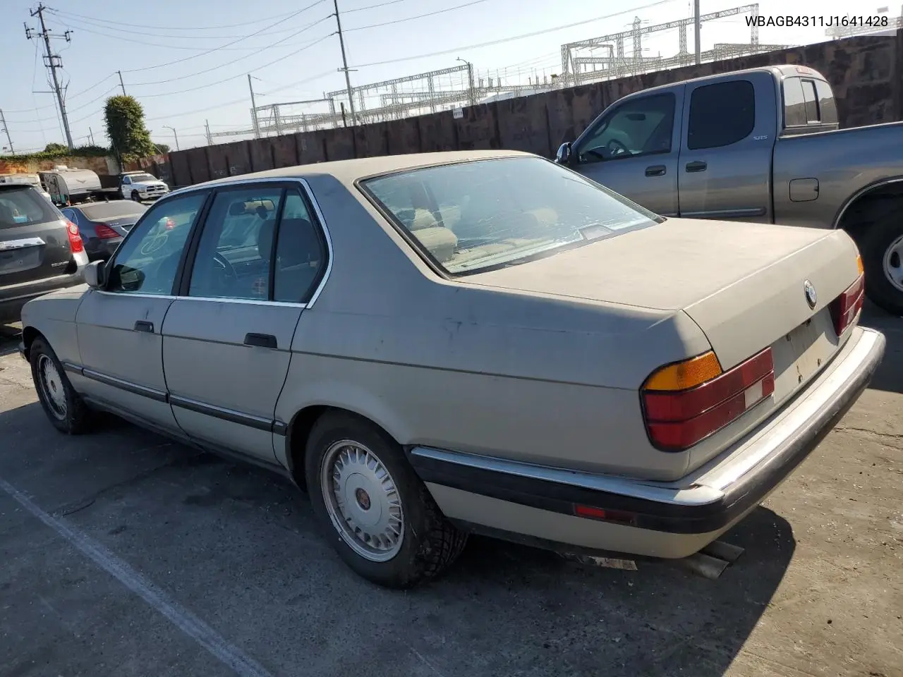 1988 BMW 735 I Automatic VIN: WBAGB4311J1641428 Lot: 62552005