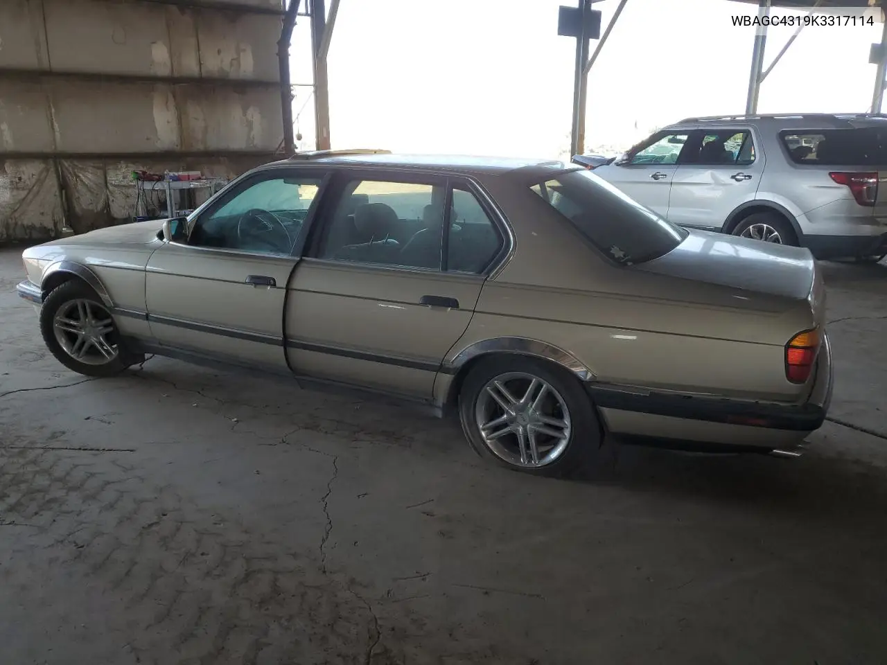 1989 BMW 735 Il VIN: WBAGC4319K3317114 Lot: 60674535