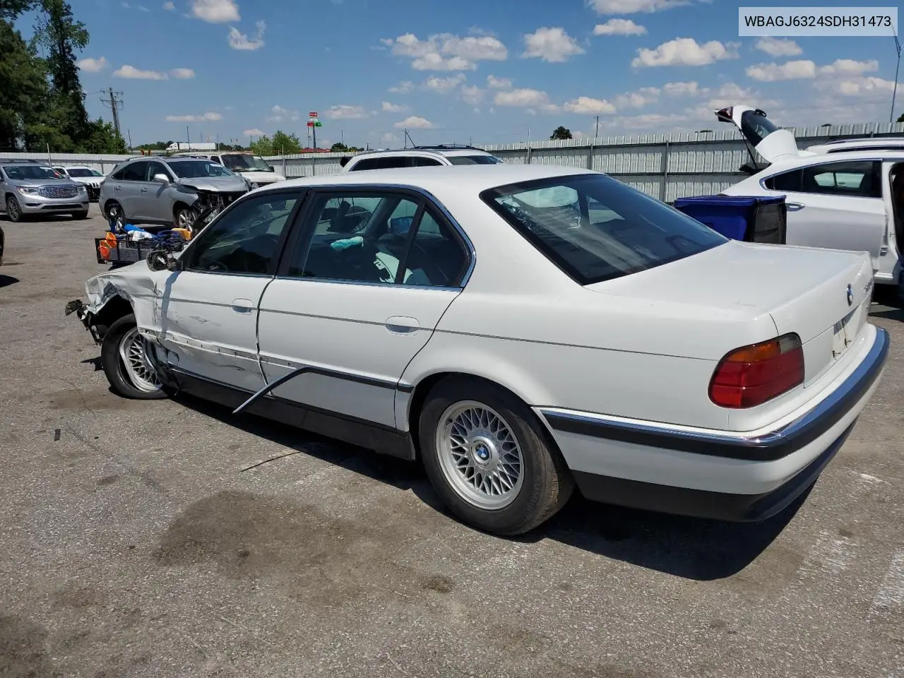 1995 BMW 740 Il VIN: WBAGJ6324SDH31473 Lot: 56011345