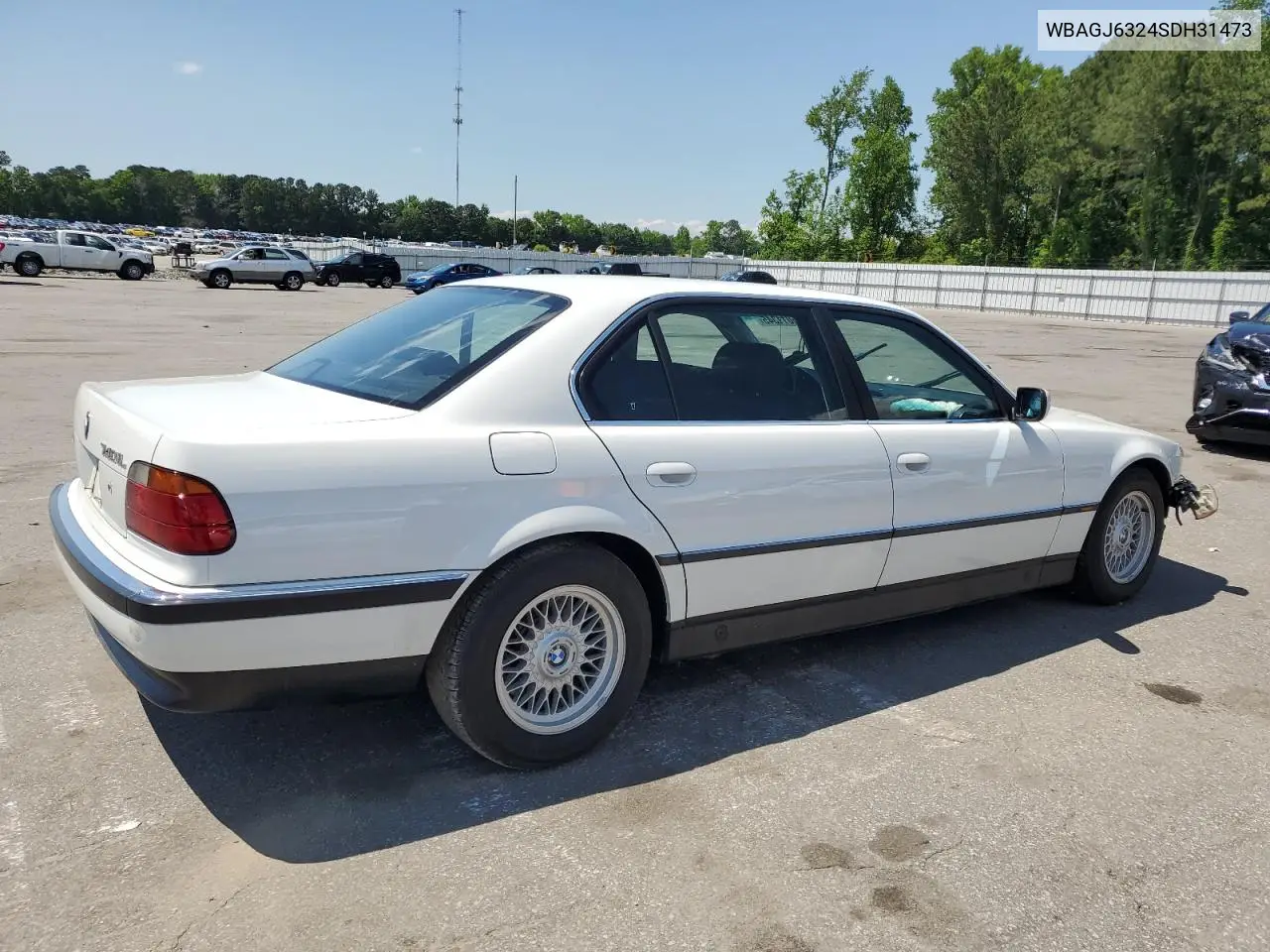 1995 BMW 740 Il VIN: WBAGJ6324SDH31473 Lot: 56011345