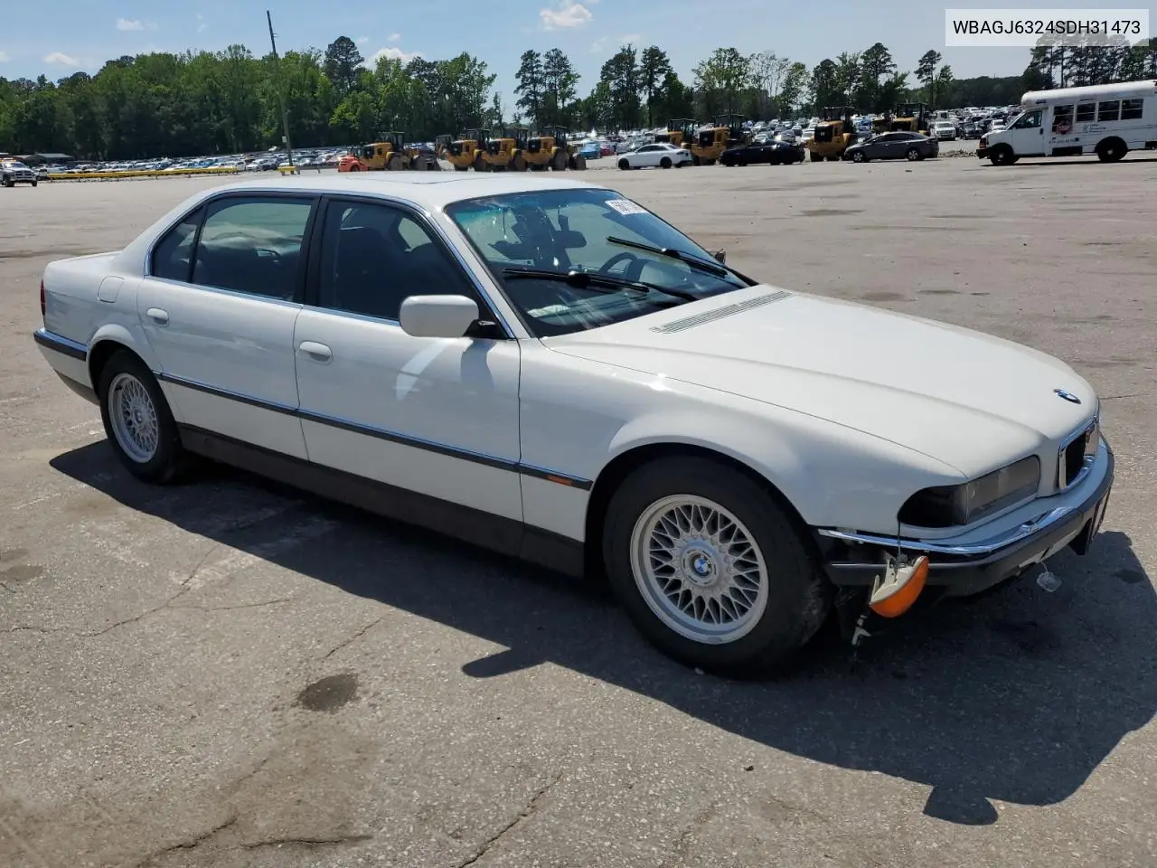 1995 BMW 740 Il VIN: WBAGJ6324SDH31473 Lot: 56011345