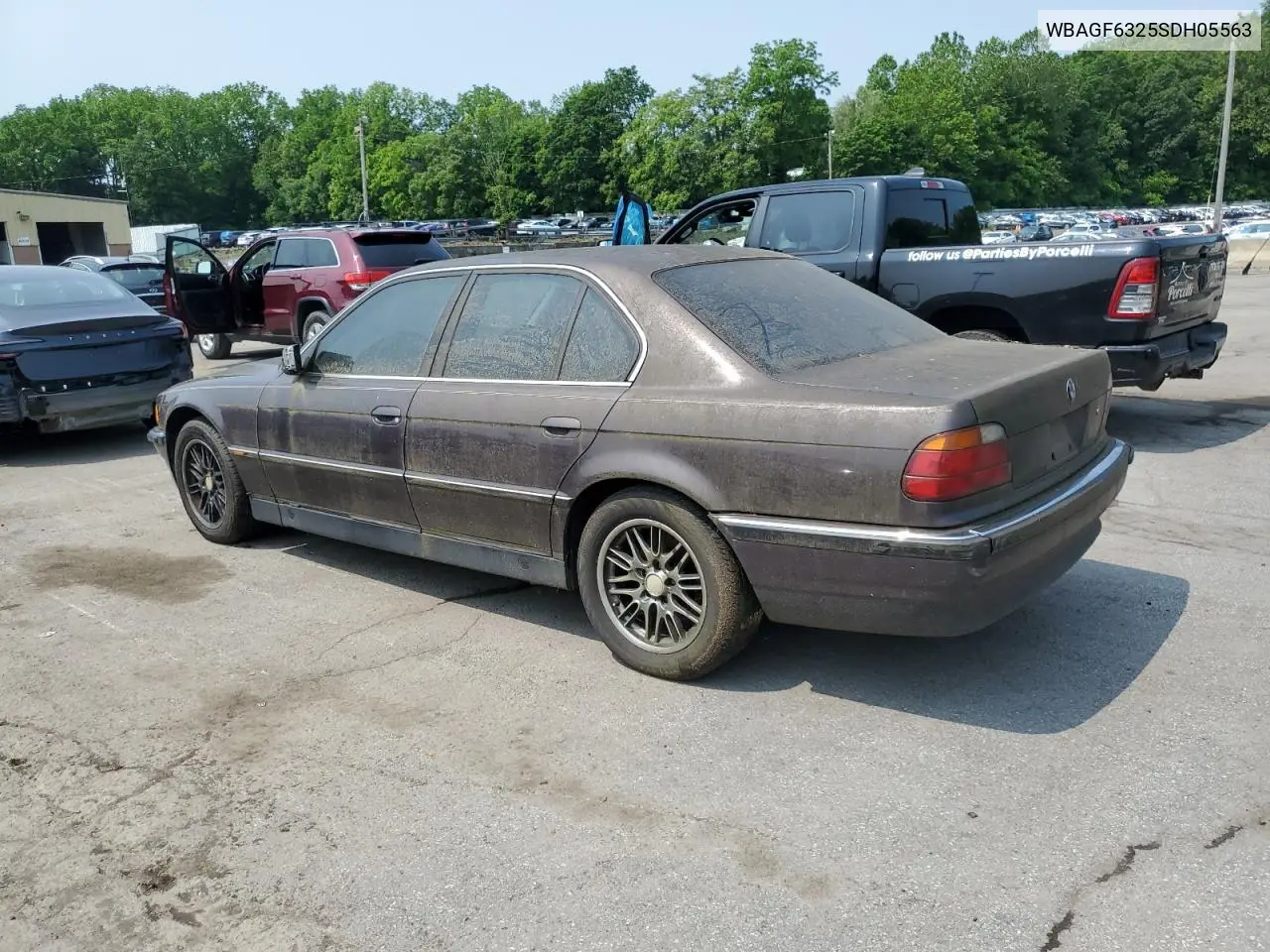 1995 BMW 740 I Automatic VIN: WBAGF6325SDH05563 Lot: 60356245