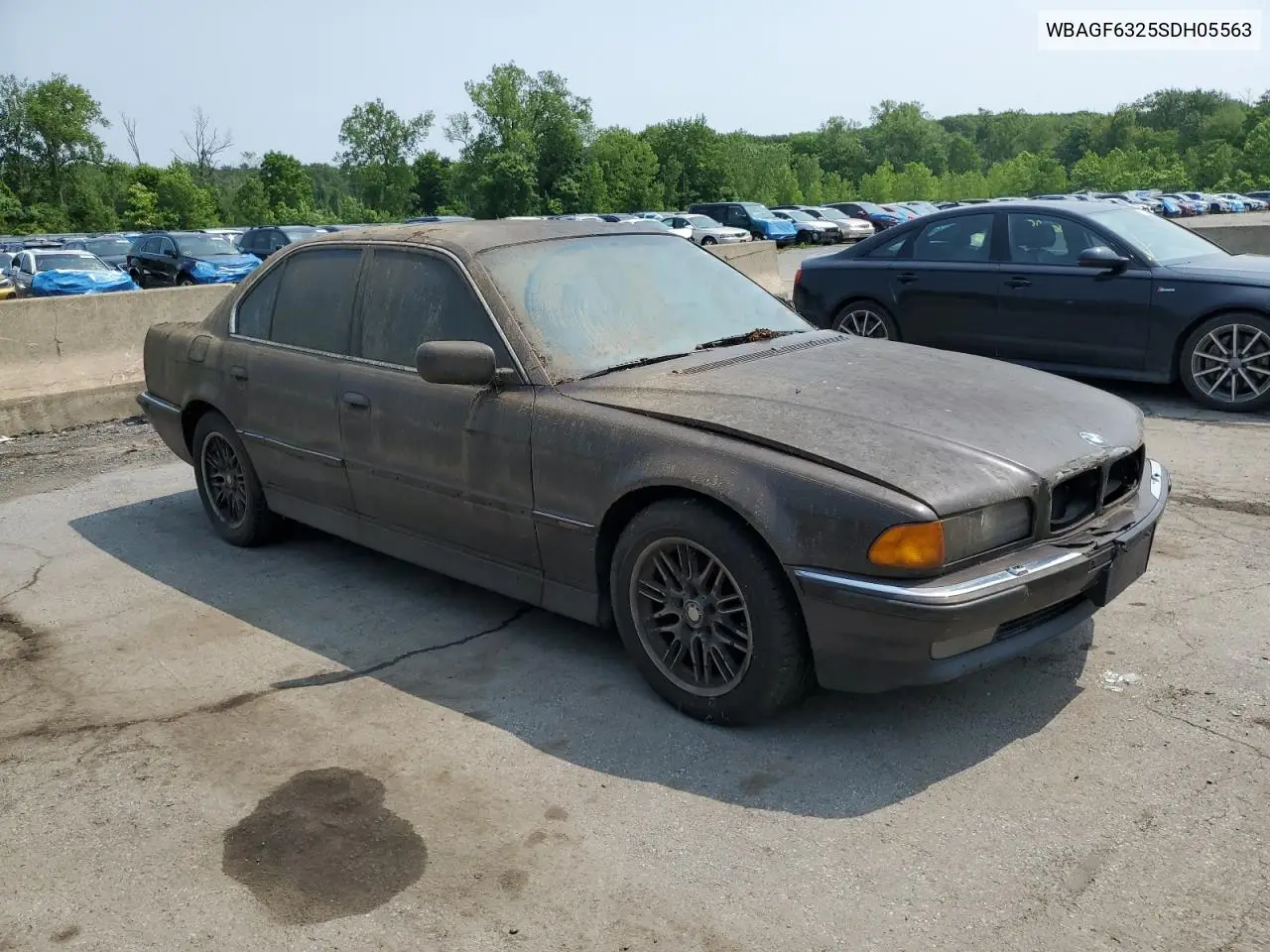 1995 BMW 740 I Automatic VIN: WBAGF6325SDH05563 Lot: 60356245