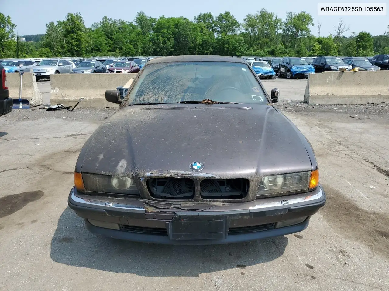 1995 BMW 740 I Automatic VIN: WBAGF6325SDH05563 Lot: 60356245