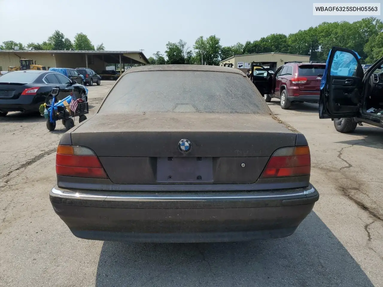 1995 BMW 740 I Automatic VIN: WBAGF6325SDH05563 Lot: 60356245