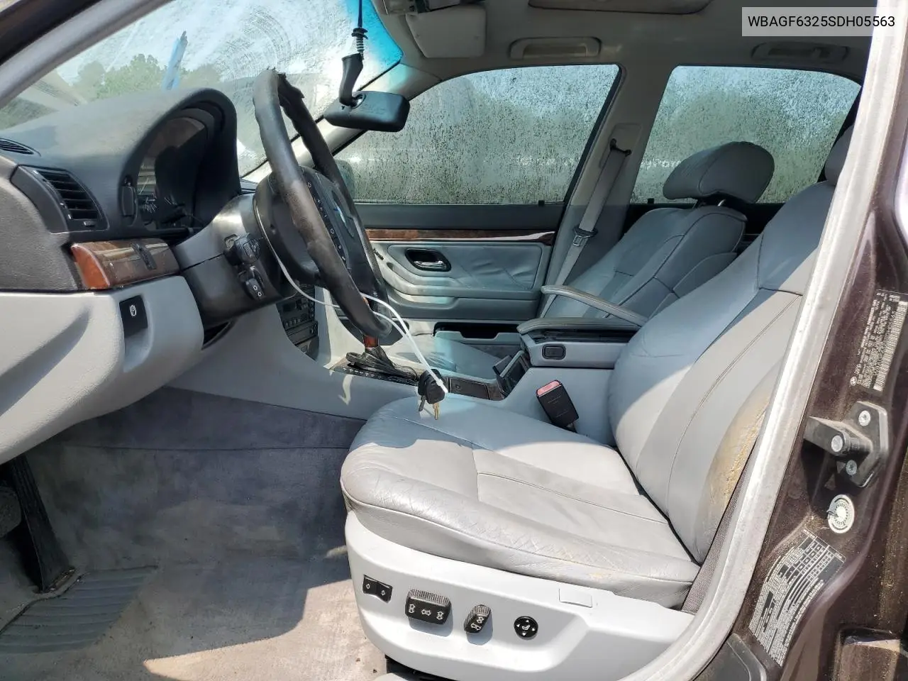 1995 BMW 740 I Automatic VIN: WBAGF6325SDH05563 Lot: 60356245