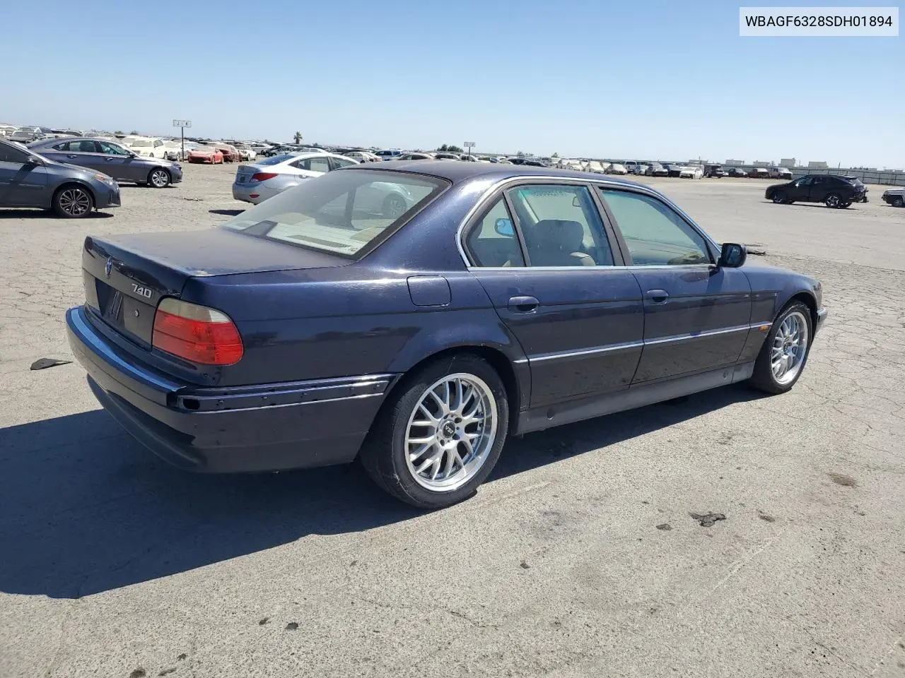 1995 BMW 740 I Automatic VIN: WBAGF6328SDH01894 Lot: 61288805