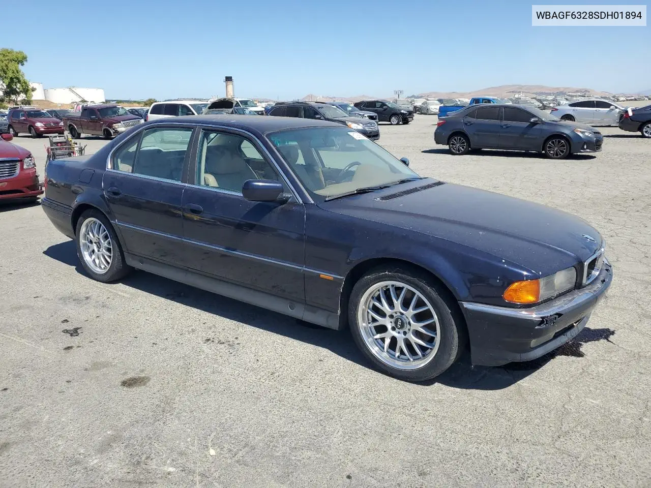 1995 BMW 740 I Automatic VIN: WBAGF6328SDH01894 Lot: 61288805