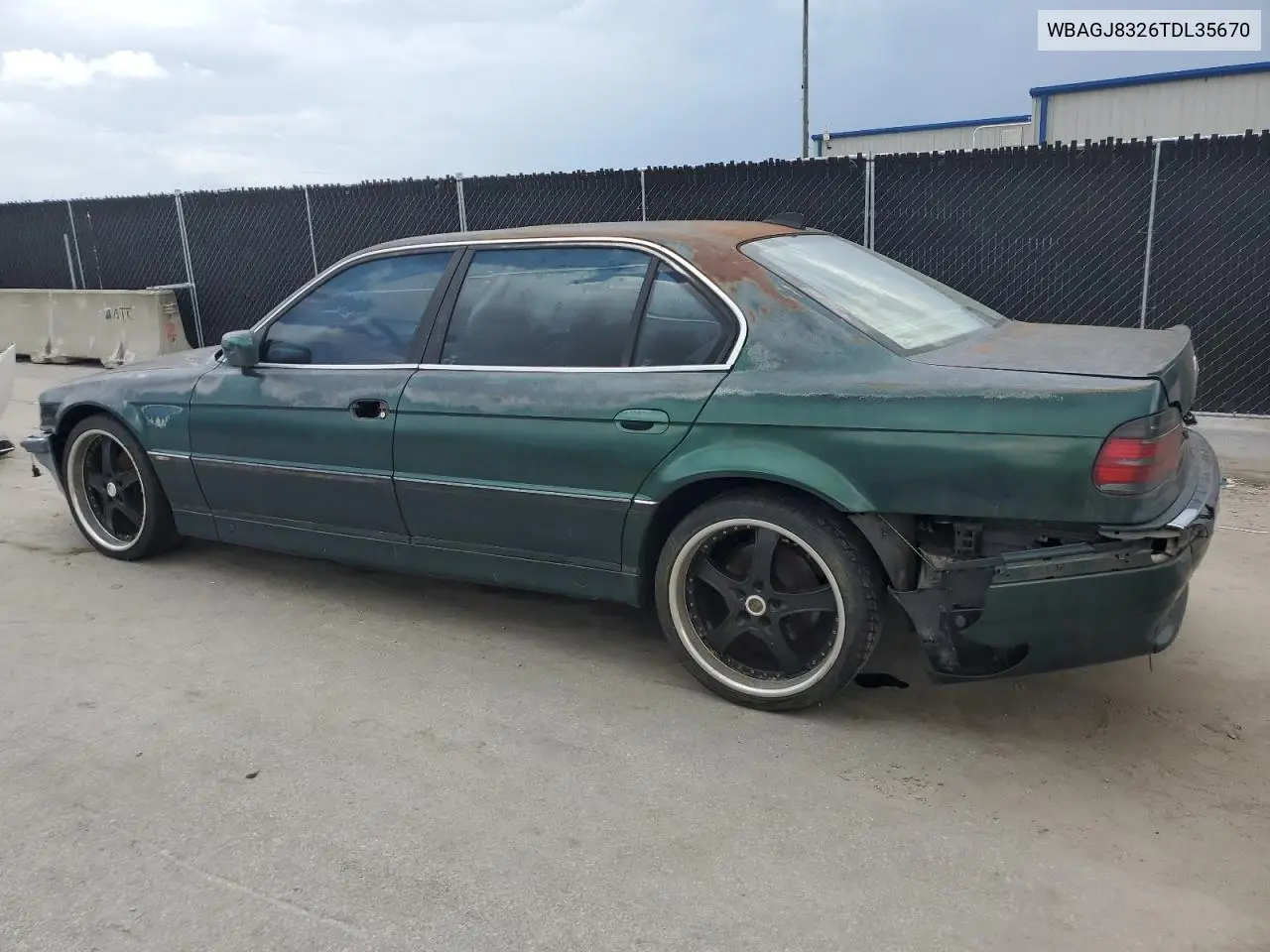 1996 BMW 740 Il VIN: WBAGJ8326TDL35670 Lot: 60806225