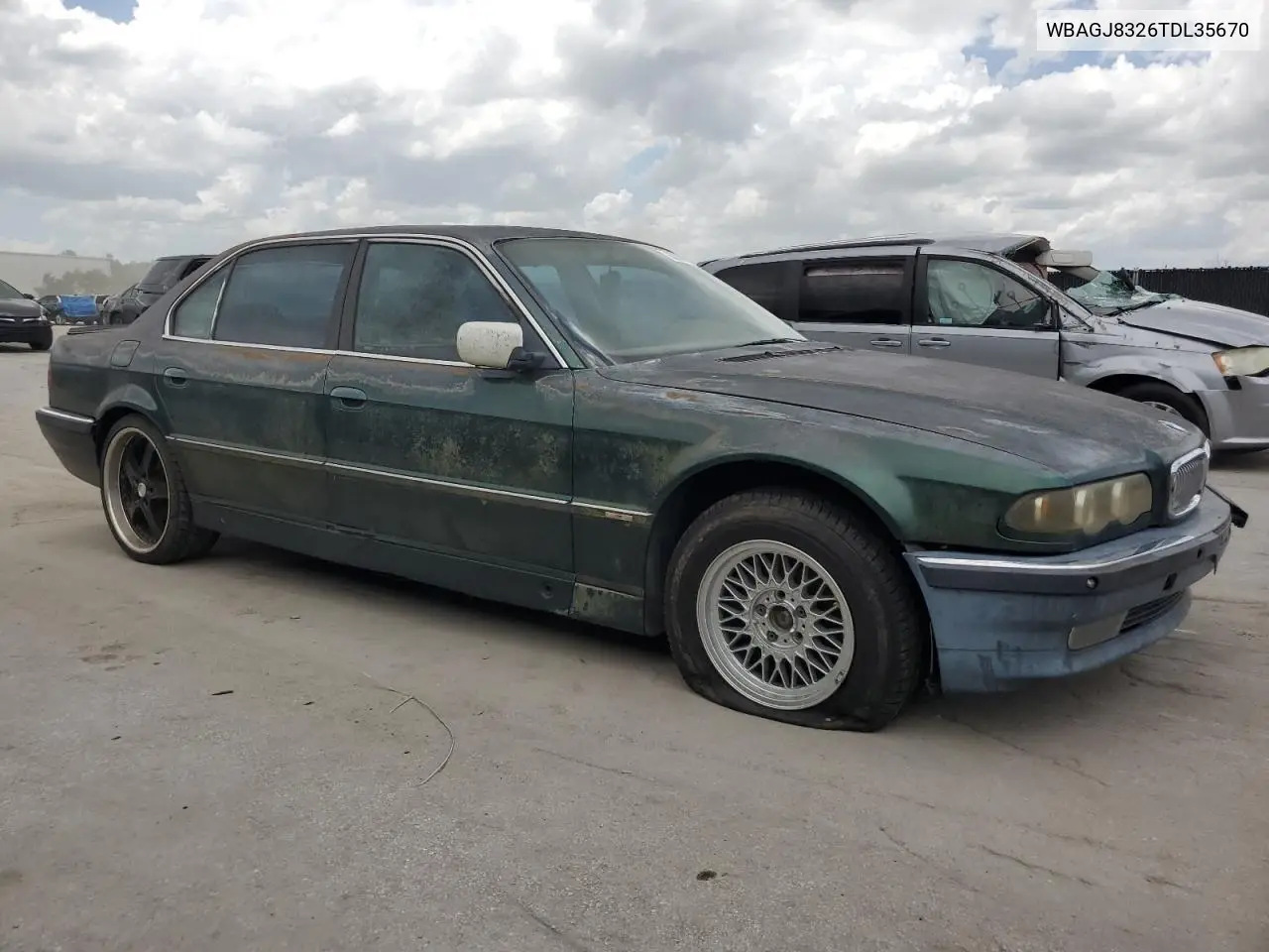 1996 BMW 740 Il VIN: WBAGJ8326TDL35670 Lot: 60806225