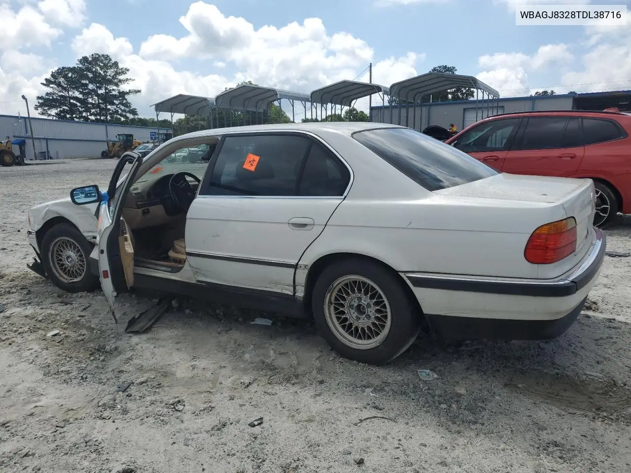 1996 BMW 740 Il VIN: WBAGJ8328TDL38716 Lot: 63390095