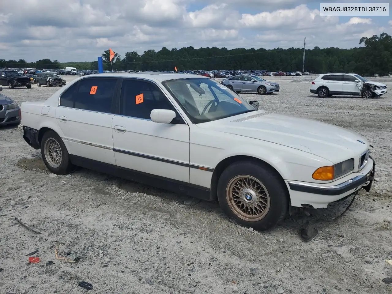 1996 BMW 740 Il VIN: WBAGJ8328TDL38716 Lot: 63390095