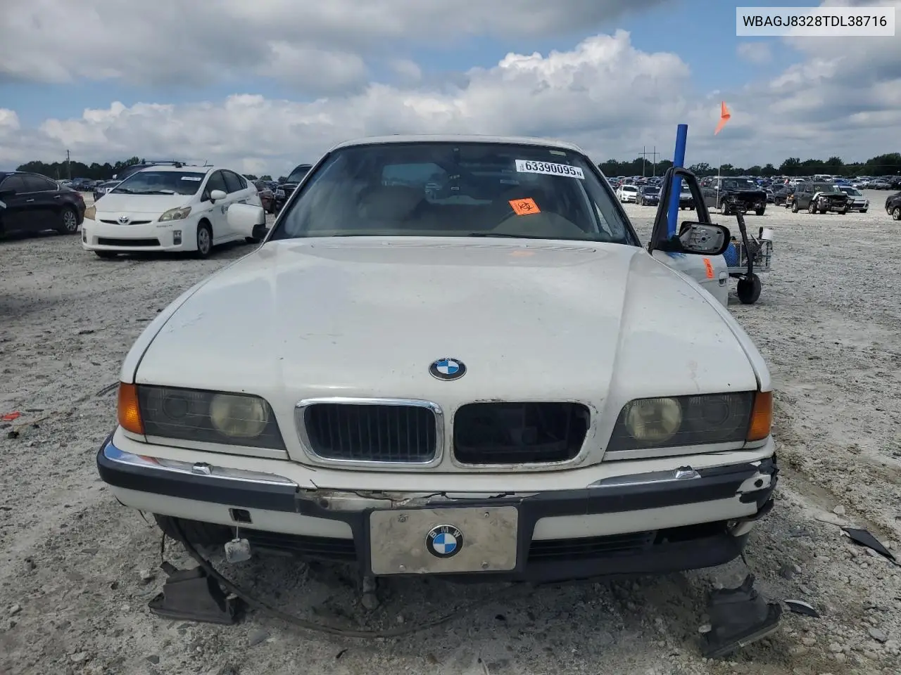 1996 BMW 740 Il VIN: WBAGJ8328TDL38716 Lot: 63390095