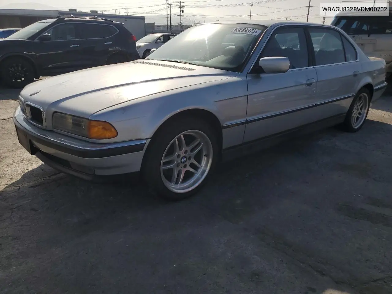 1997 BMW 740 Il VIN: WBAGJ8328VDM00702 Lot: 63689375