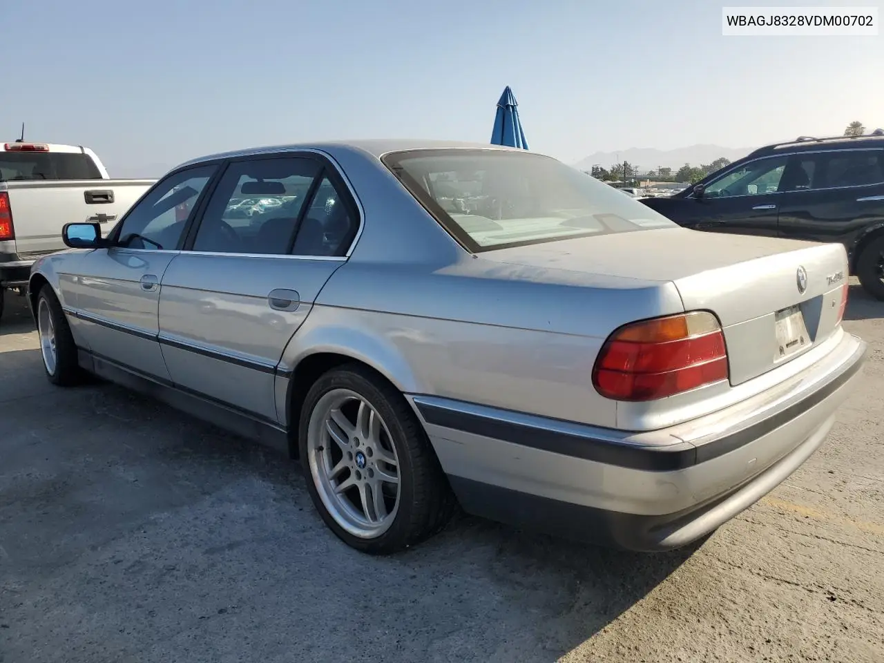 1997 BMW 740 Il VIN: WBAGJ8328VDM00702 Lot: 63689375