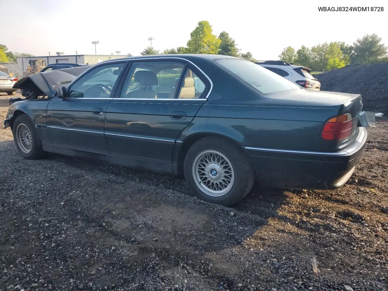 1998 BMW 740 Il VIN: WBAGJ8324WDM18728 Lot: 60032015