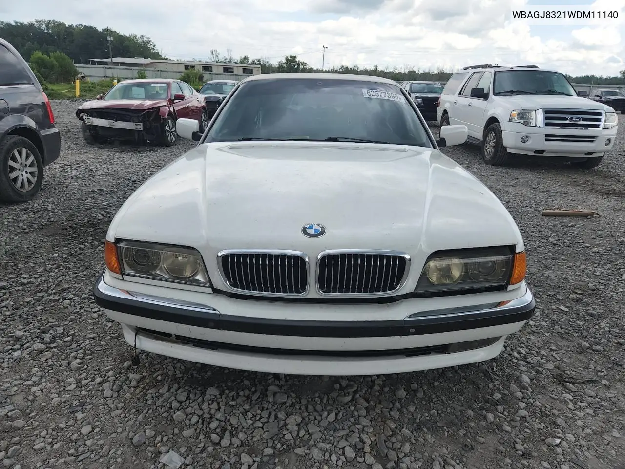 1998 BMW 740 Il VIN: WBAGJ8321WDM11140 Lot: 62577395