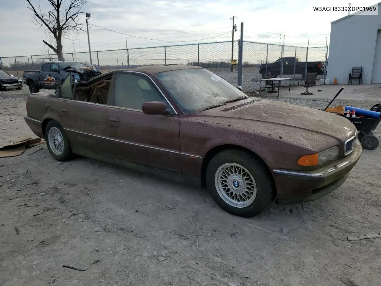 1999 BMW 740 Il VIN: WBAGH8339XDP01969 Lot: 50859735