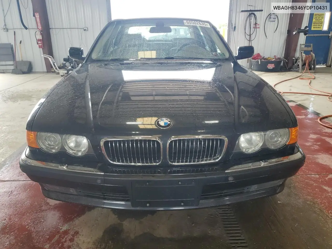 2000 BMW 740 Il VIN: WBAGH8346YDP10431 Lot: 60502635