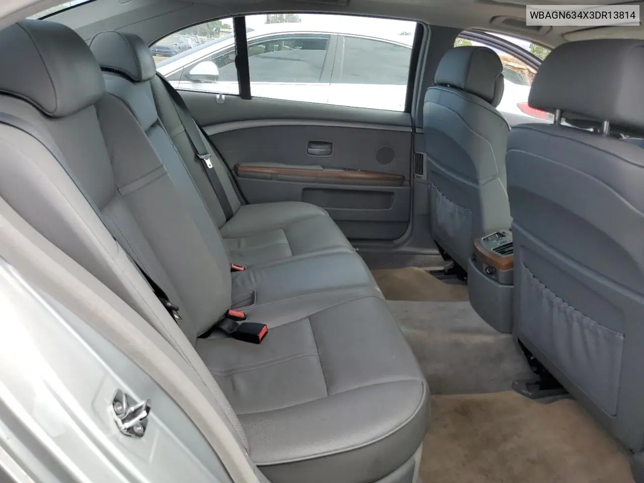 2003 BMW 745 Li VIN: WBAGN634X3DR13814 Lot: 53376495