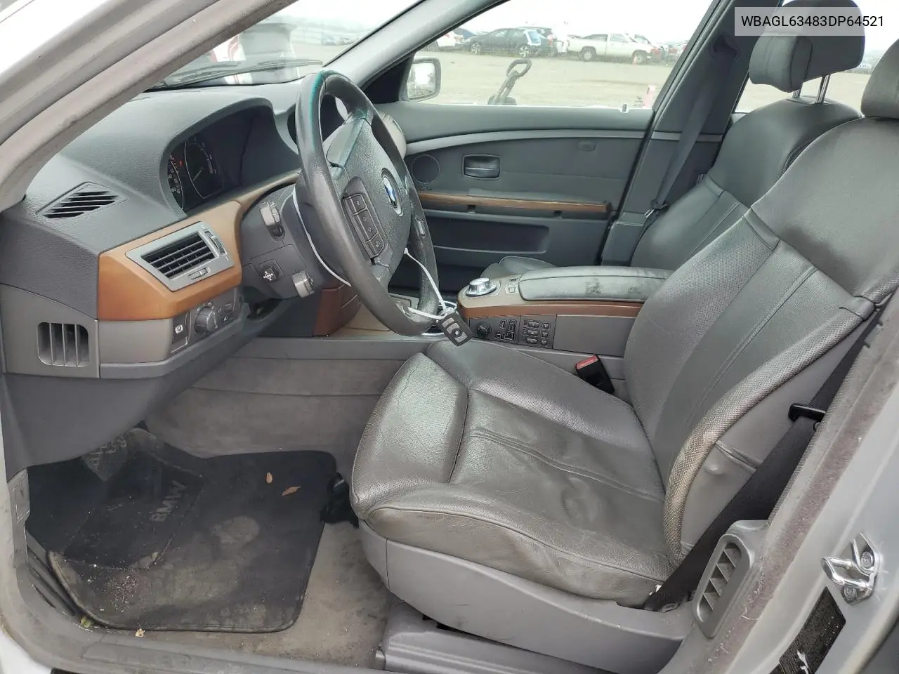 2003 BMW 745 I VIN: WBAGL63483DP64521 Lot: 54973345