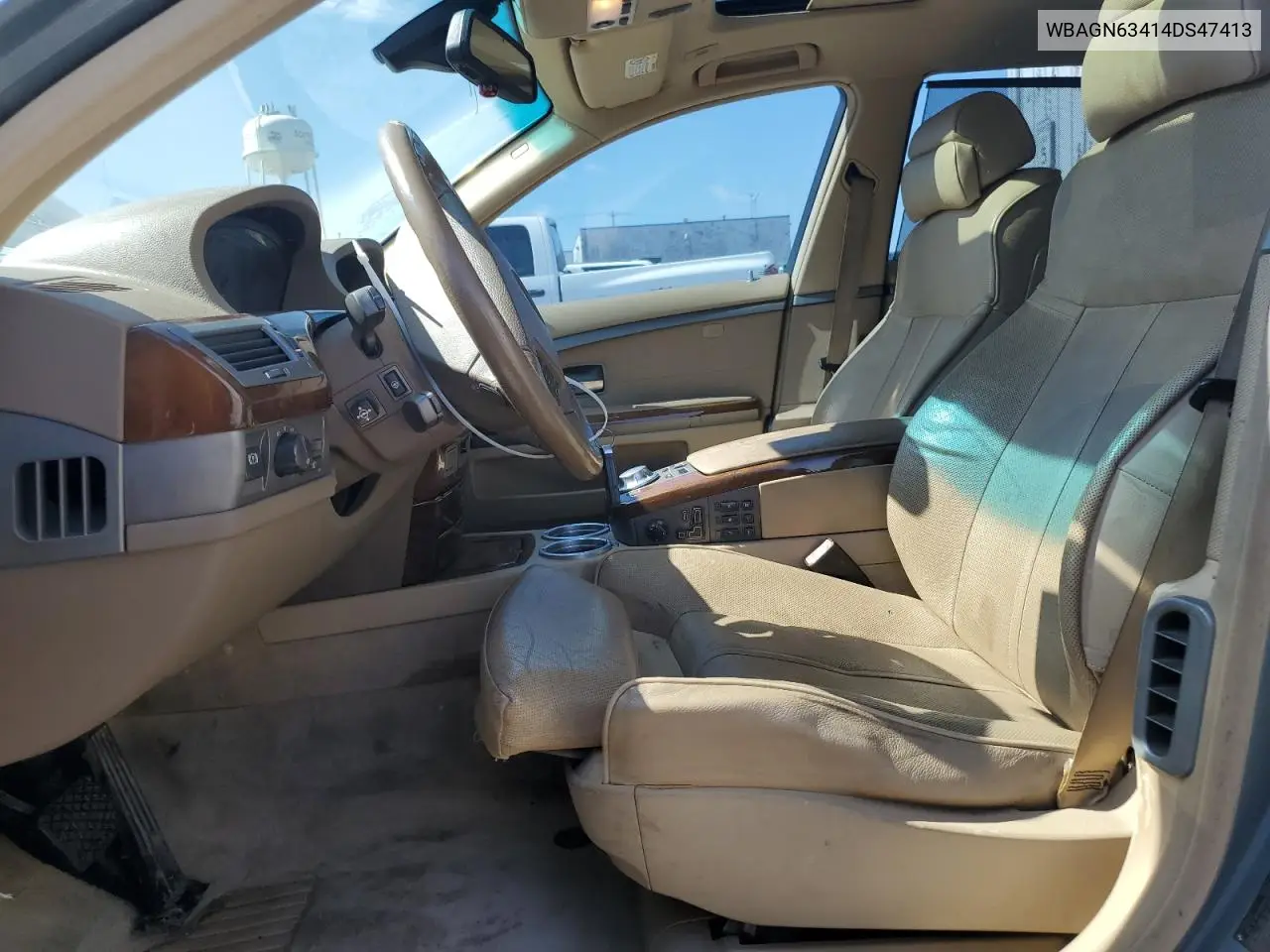 2004 BMW 745 Li VIN: WBAGN63414DS47413 Lot: 62835195