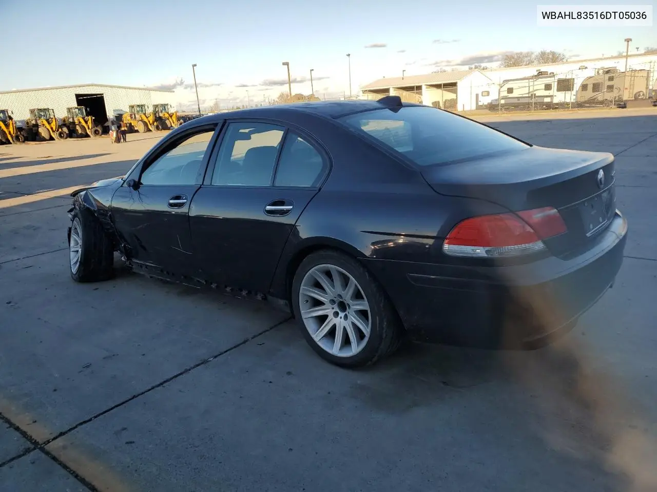 2006 BMW 750 I VIN: WBAHL83516DT05036 Lot: 44456615