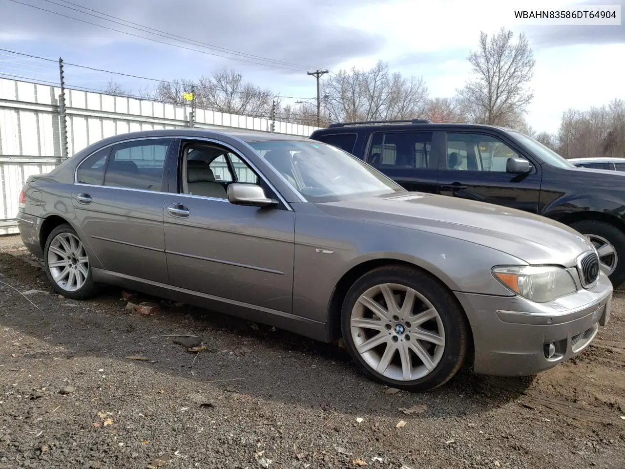 2006 BMW 750 Li VIN: WBAHN83586DT64904 Lot: 50987325