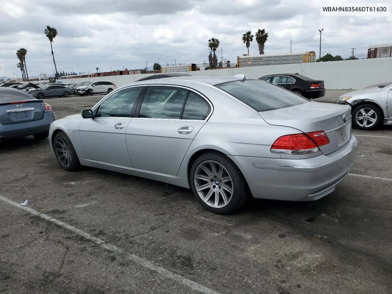 2006 BMW 750 Li VIN: WBAHN83546DT61630 Lot: 54574175