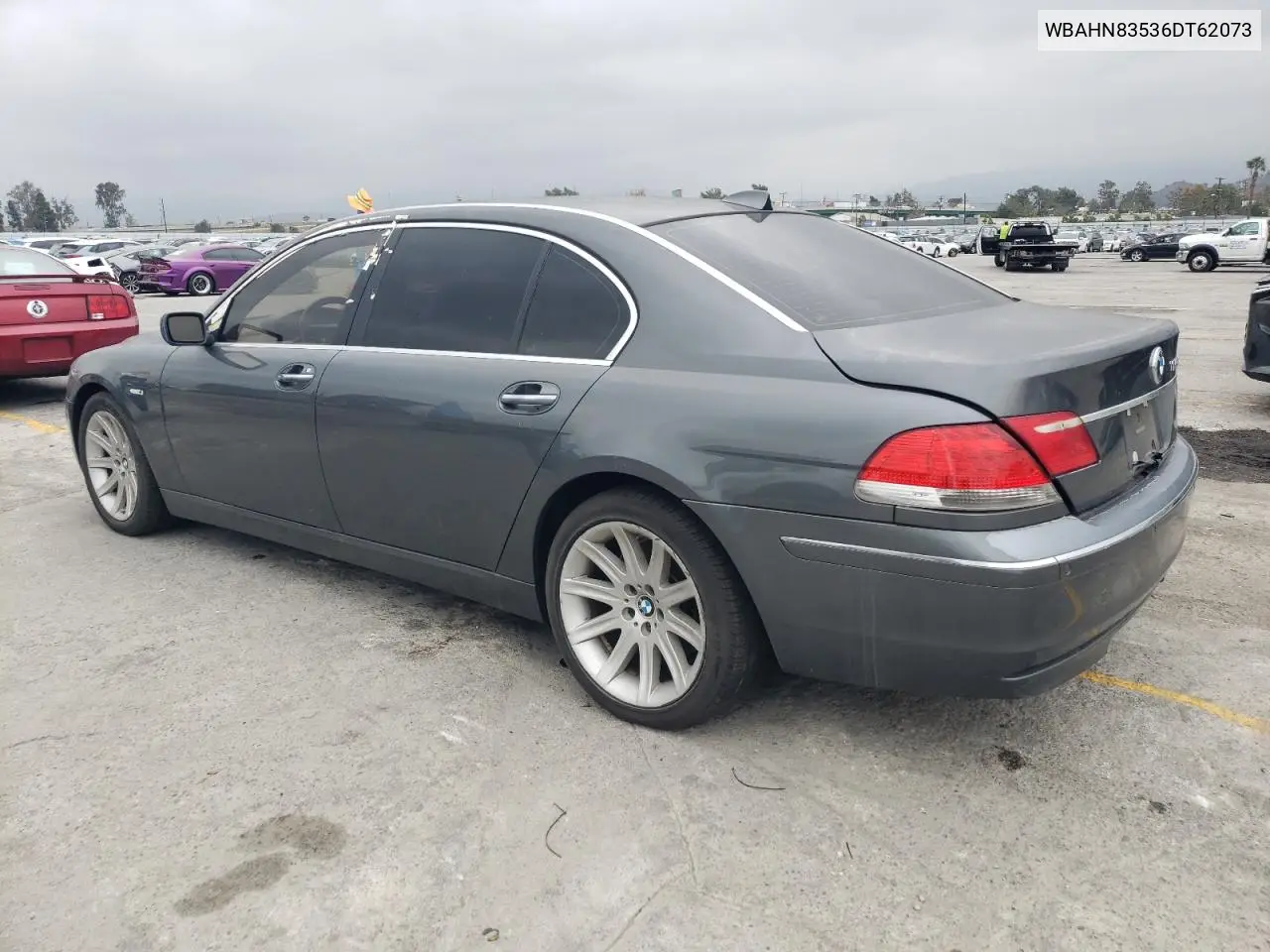 2006 BMW 750 Li VIN: WBAHN83536DT62073 Lot: 55636605