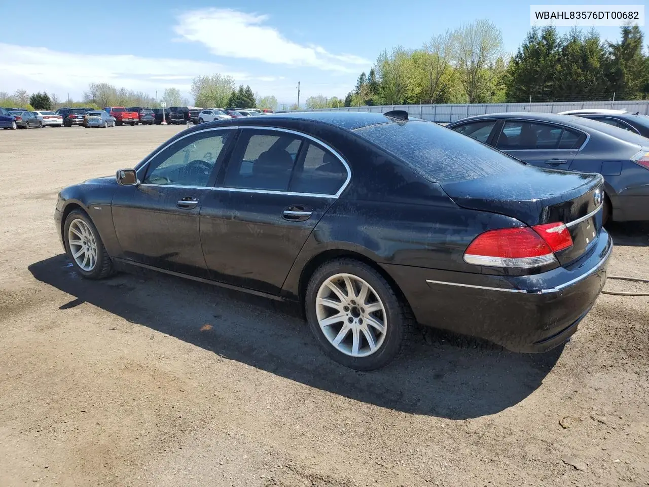 2006 BMW 750 I VIN: WBAHL83576DT00682 Lot: 57325695