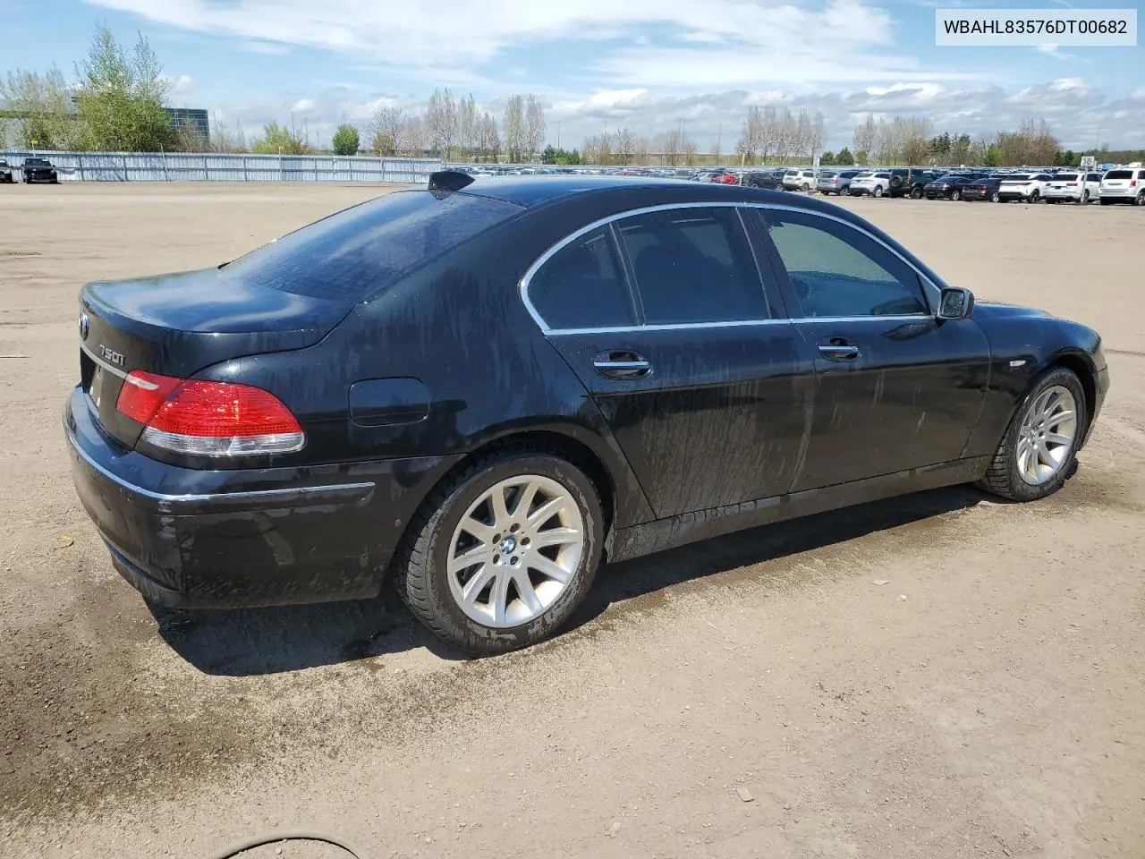 2006 BMW 750 I VIN: WBAHL83576DT00682 Lot: 57325695
