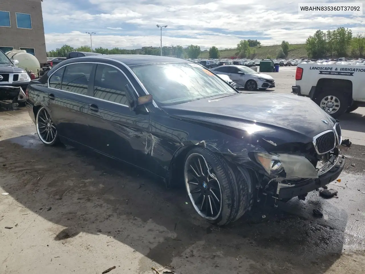 2006 BMW 750 Li VIN: WBAHN83536DT37092 Lot: 57446755
