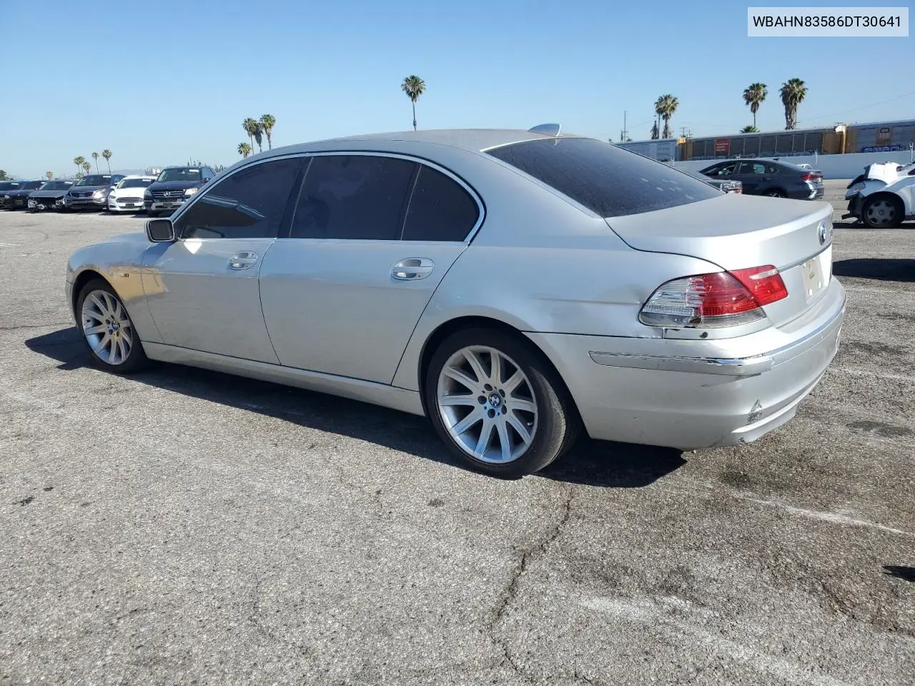 2006 BMW 750 Li VIN: WBAHN83586DT30641 Lot: 57823535