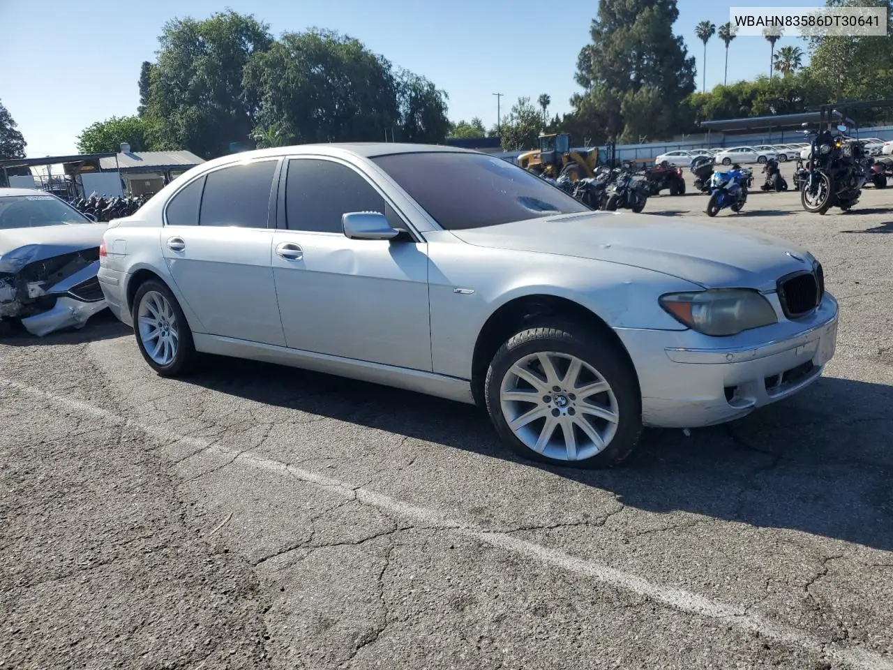 2006 BMW 750 Li VIN: WBAHN83586DT30641 Lot: 57823535