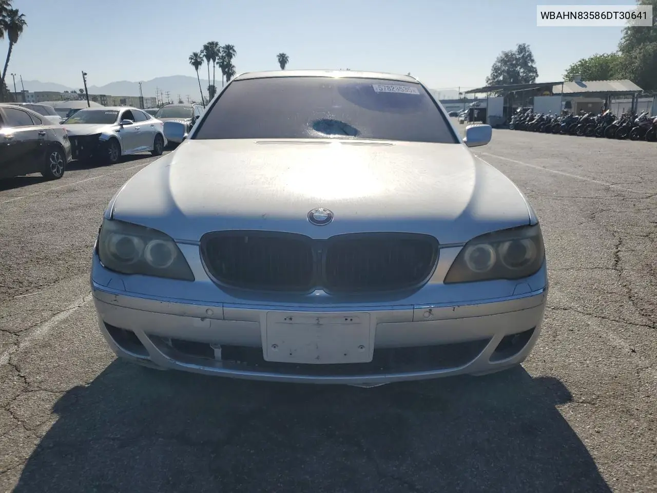 2006 BMW 750 Li VIN: WBAHN83586DT30641 Lot: 57823535