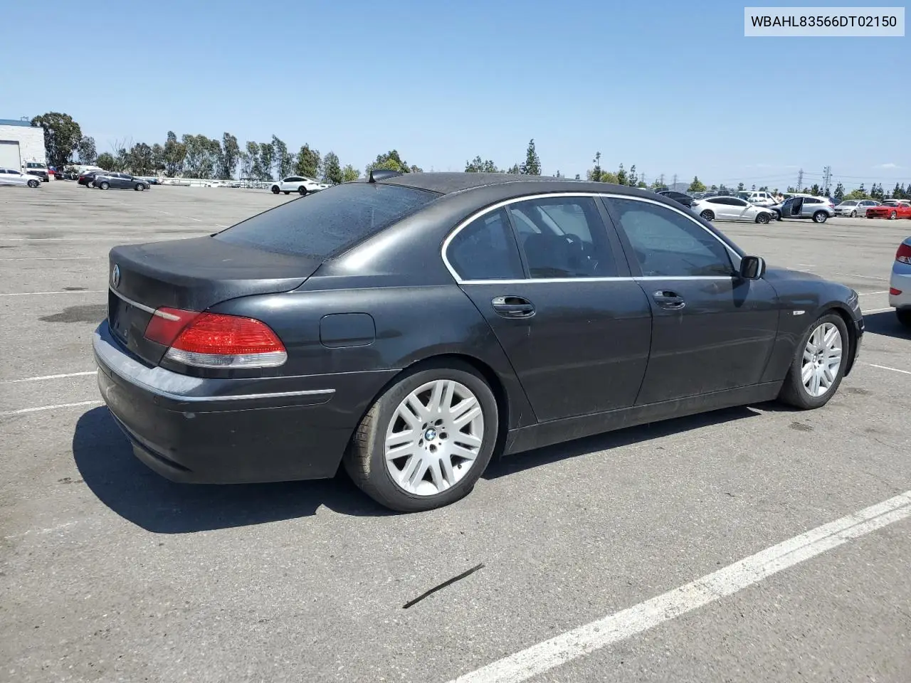 2006 BMW 750 I VIN: WBAHL83566DT02150 Lot: 59057695