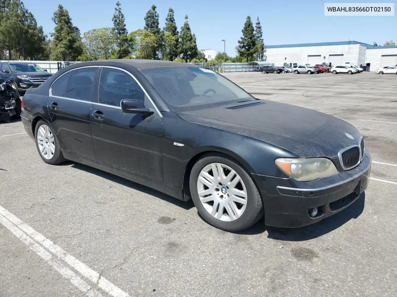 2006 BMW 750 I VIN: WBAHL83566DT02150 Lot: 59057695