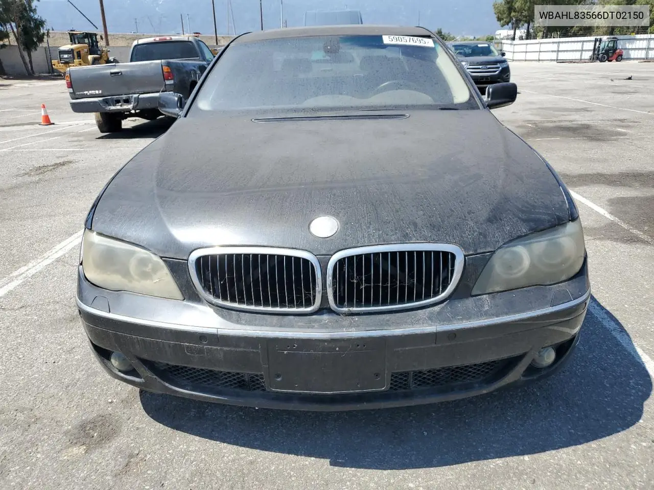 2006 BMW 750 I VIN: WBAHL83566DT02150 Lot: 59057695