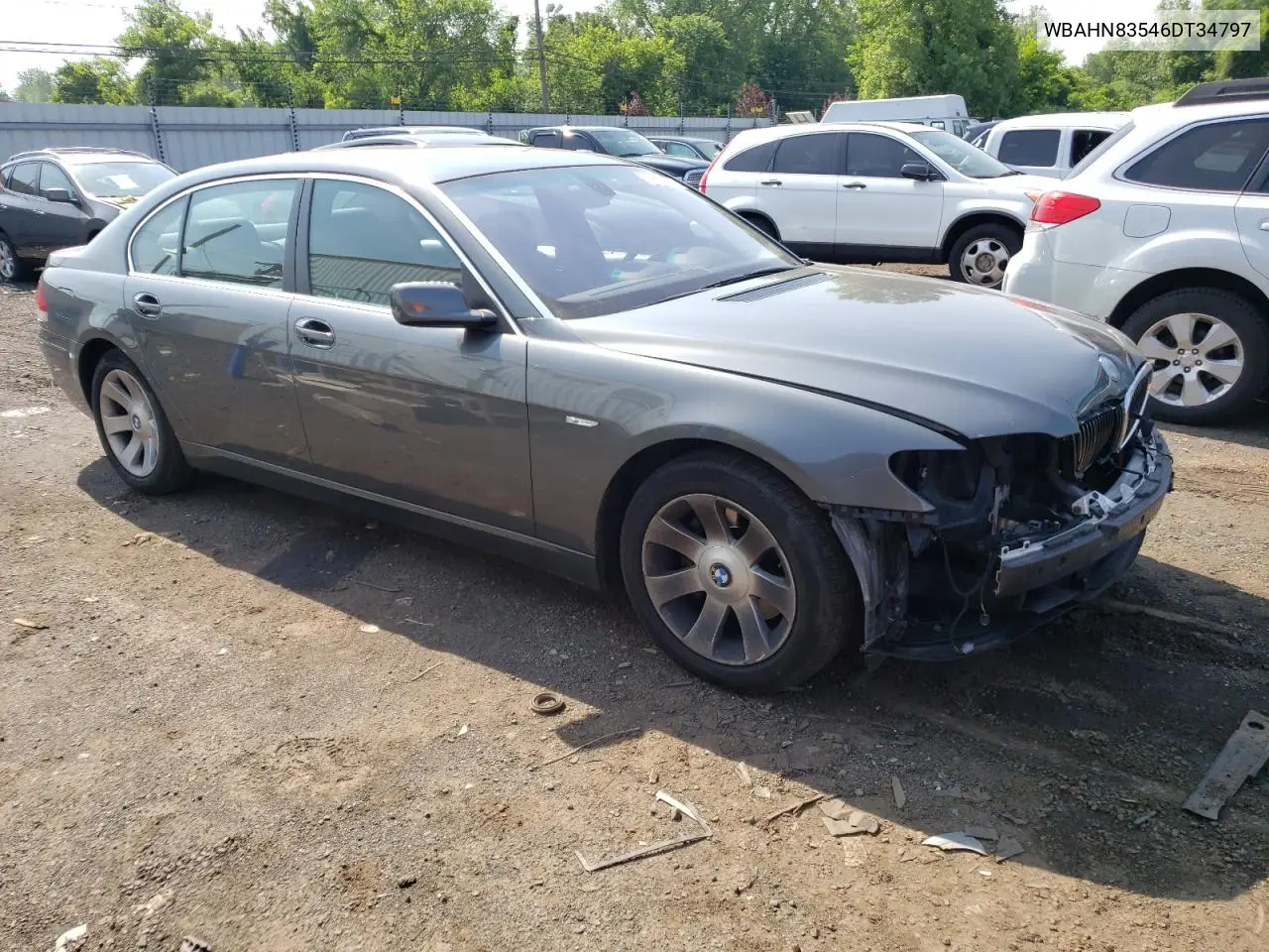 2006 BMW 750 Li VIN: WBAHN83546DT34797 Lot: 60511685