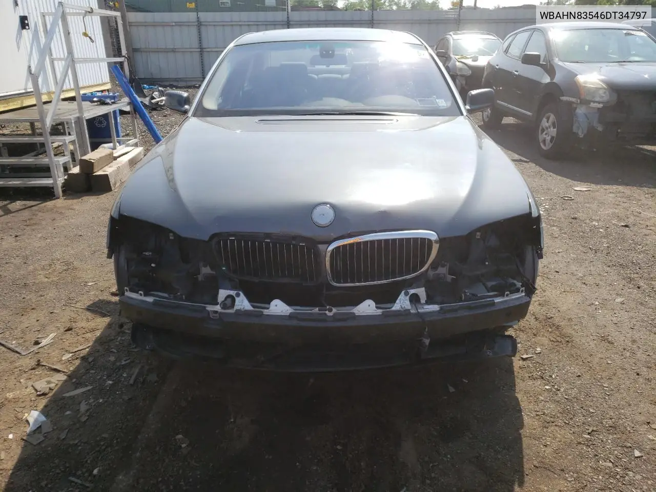 2006 BMW 750 Li VIN: WBAHN83546DT34797 Lot: 60511685