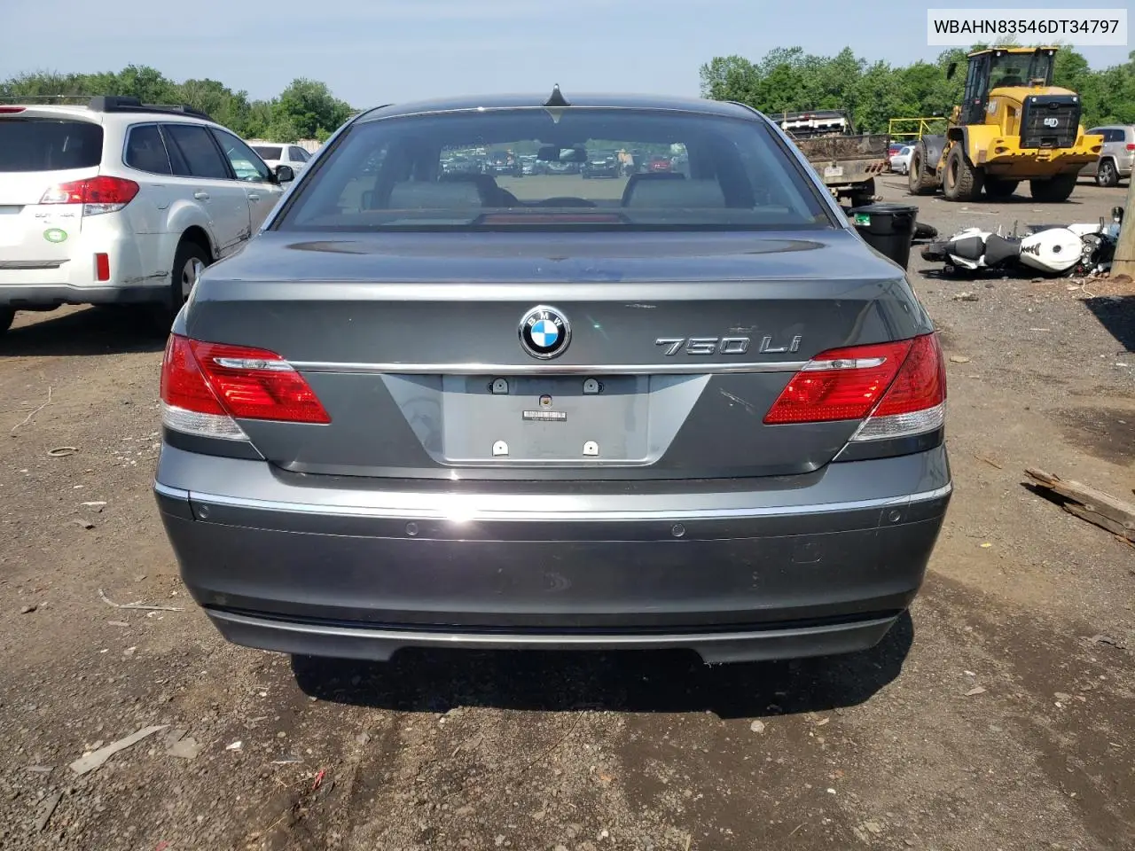 2006 BMW 750 Li VIN: WBAHN83546DT34797 Lot: 60511685