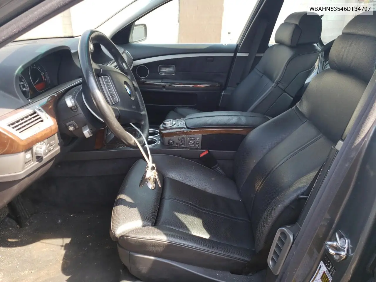 2006 BMW 750 Li VIN: WBAHN83546DT34797 Lot: 60511685