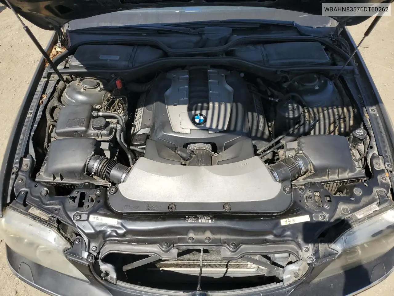 2006 BMW 750 Li VIN: WBAHN83576DT60262 Lot: 60733345