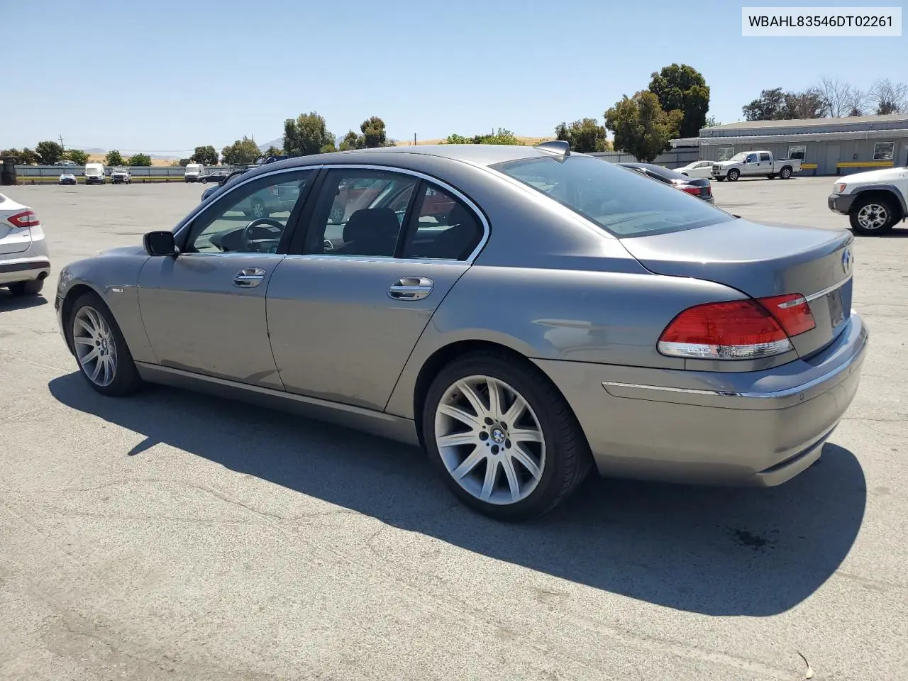 2006 BMW 750 I VIN: WBAHL83546DT02261 Lot: 61686475